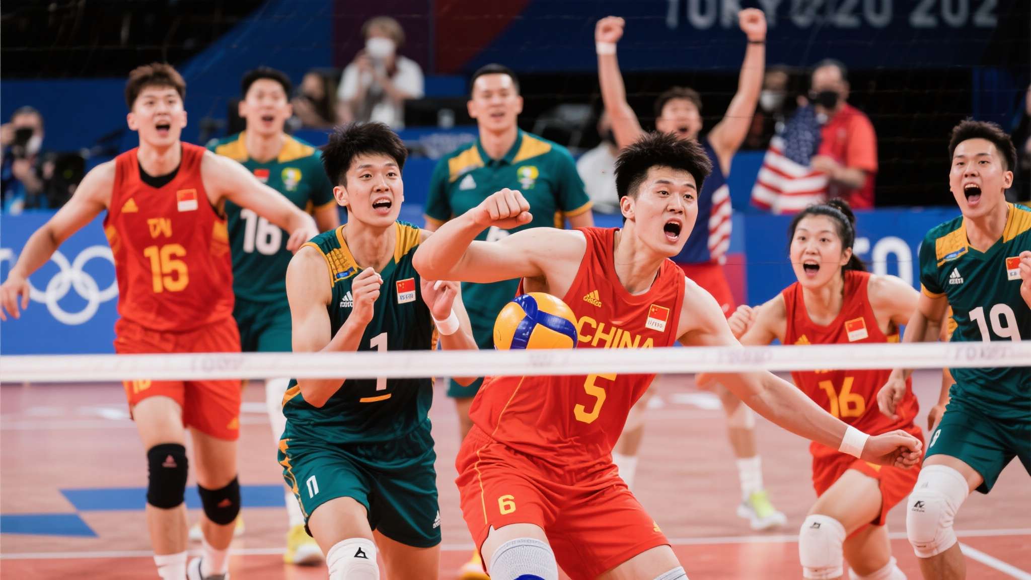 面对美国、澳大利亚等传统强国，中国代表团紧咬比分，无论逆境还是顺风都展现出顽强斗